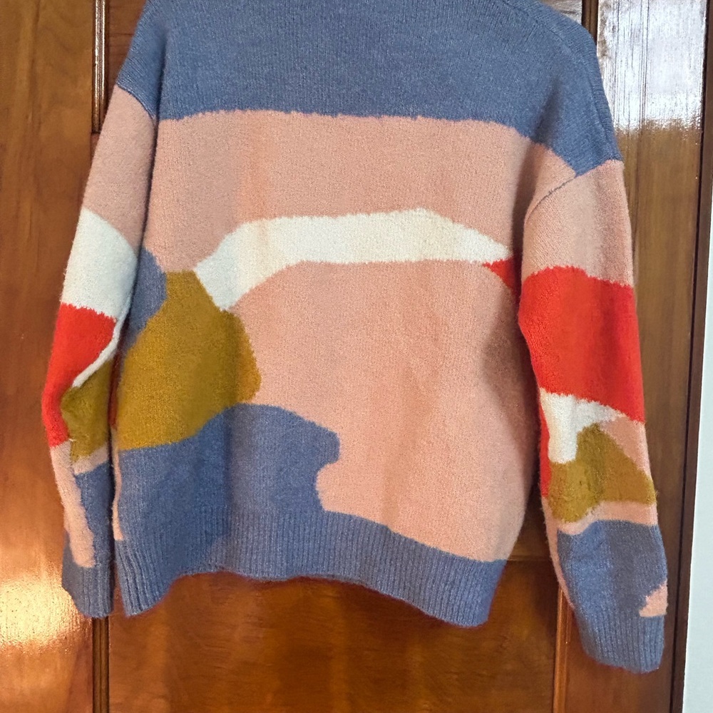Debut Multicolor Abstract Sweater - Picture 3 of 4
